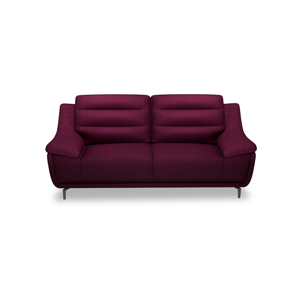 OVERLAND - High Back Fabric / Leather Sofa (3-seater)