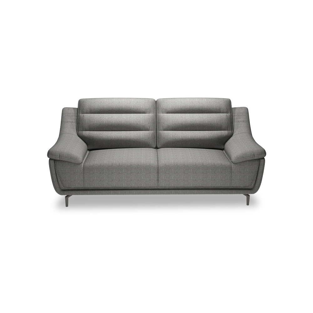 OVERLAND - High Back Fabric / Leather Sofa (3-seater)