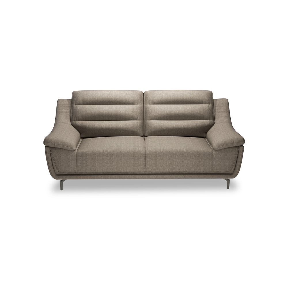 OVERLAND - High Back Fabric / Leather Sofa (3-seater)