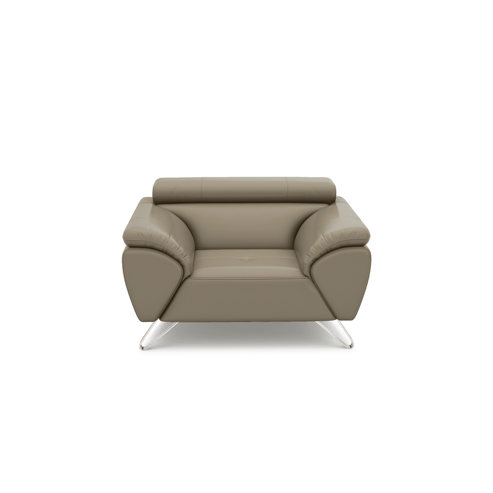 VICTOR - Adjustable Headrest Fabric / Leather Sofa (1 / 2 / 3-seater / L-shaped)