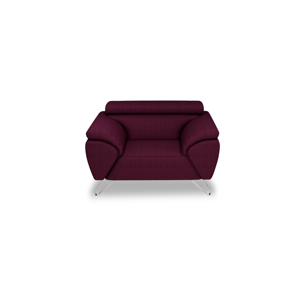 VICTOR - Adjustable Headrest Fabric / Leather Sofa (1 / 2 / 3-seater / L-shaped)