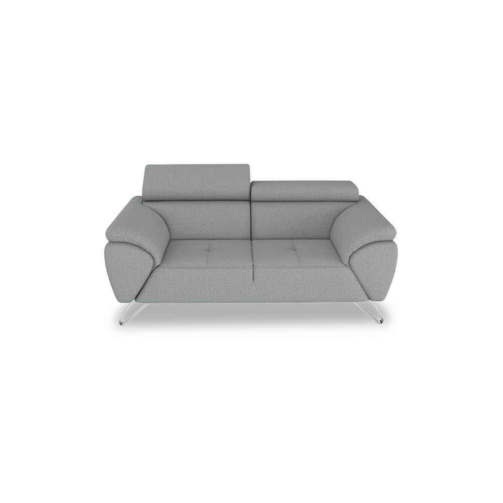 VICTOR - Adjustable Headrest Fabric / Leather Sofa (1 / 2 / 3-seater / L-shaped)