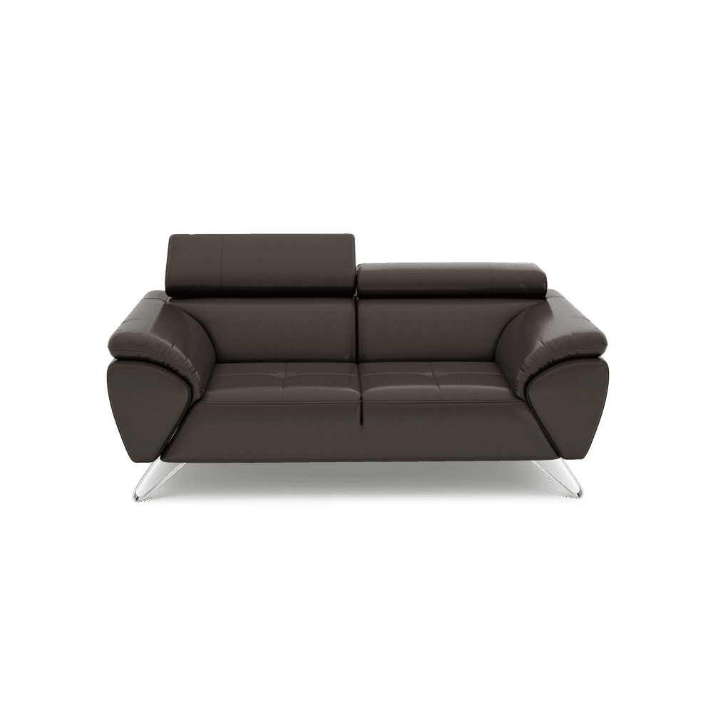 VICTOR - Adjustable Headrest Fabric / Leather Sofa (1 / 2 / 3-seater / L-shaped)