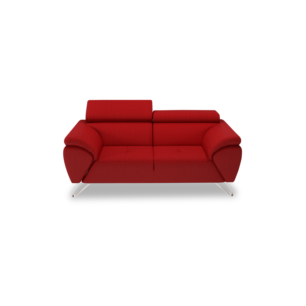 VICTOR - Adjustable Headrest Fabric / Leather Sofa (1 / 2 / 3-seater / L-shaped)