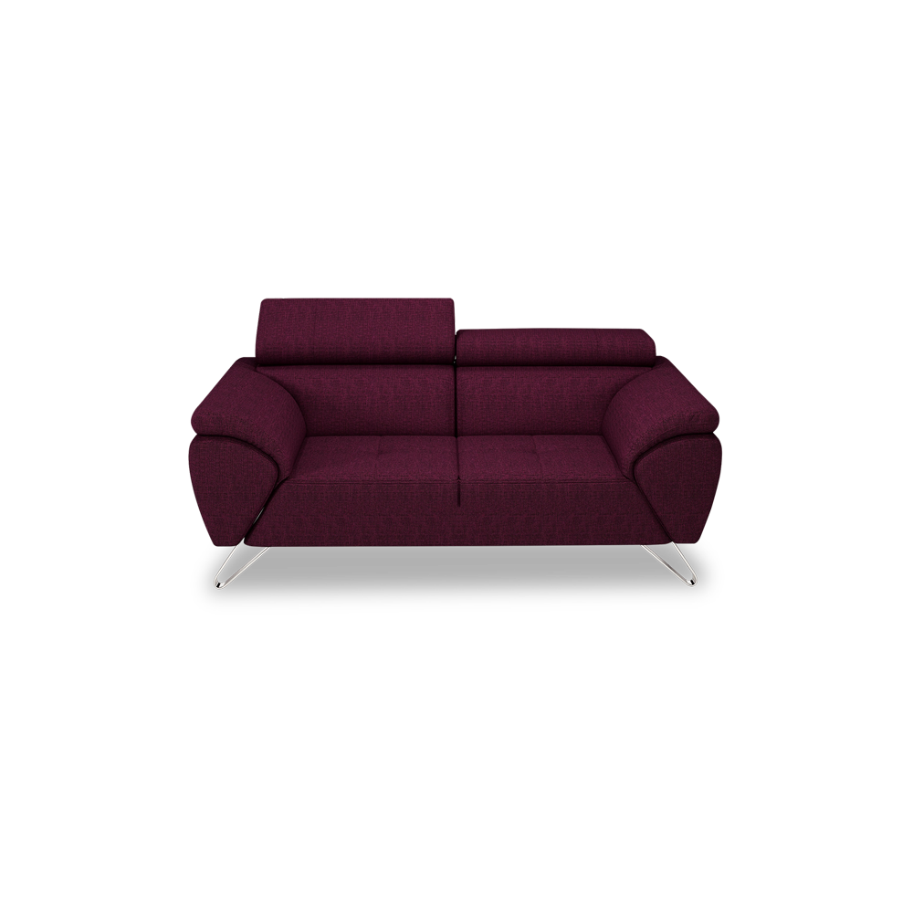 VICTOR - Adjustable Headrest Fabric / Leather Sofa (1 / 2 / 3-seater / L-shaped)