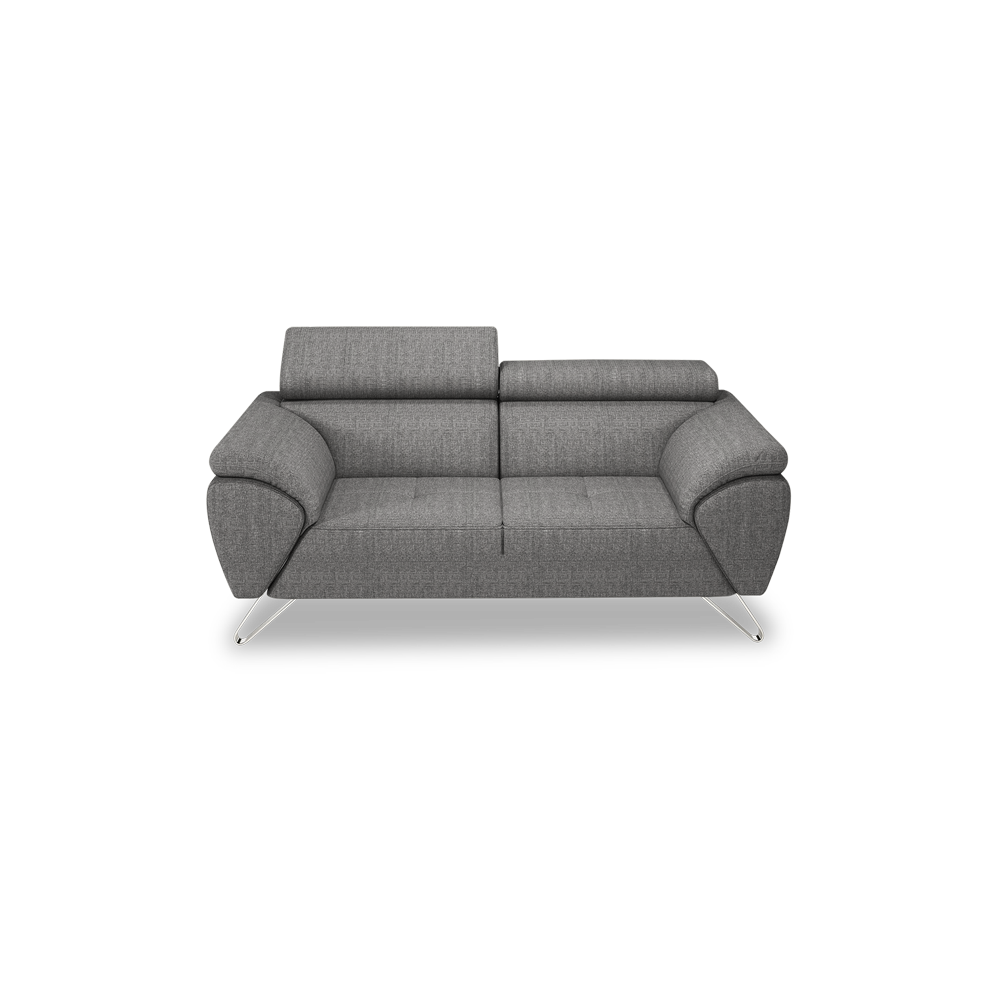 VICTOR - Adjustable Headrest Fabric / Leather Sofa (1 / 2 / 3-seater / L-shaped)