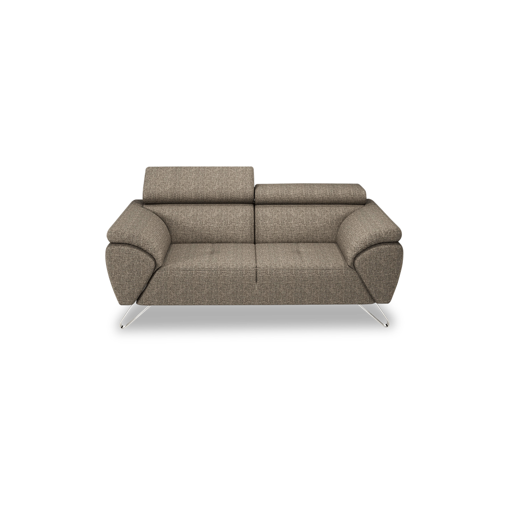 VICTOR - Adjustable Headrest Fabric / Leather Sofa (1 / 2 / 3-seater / L-shaped)