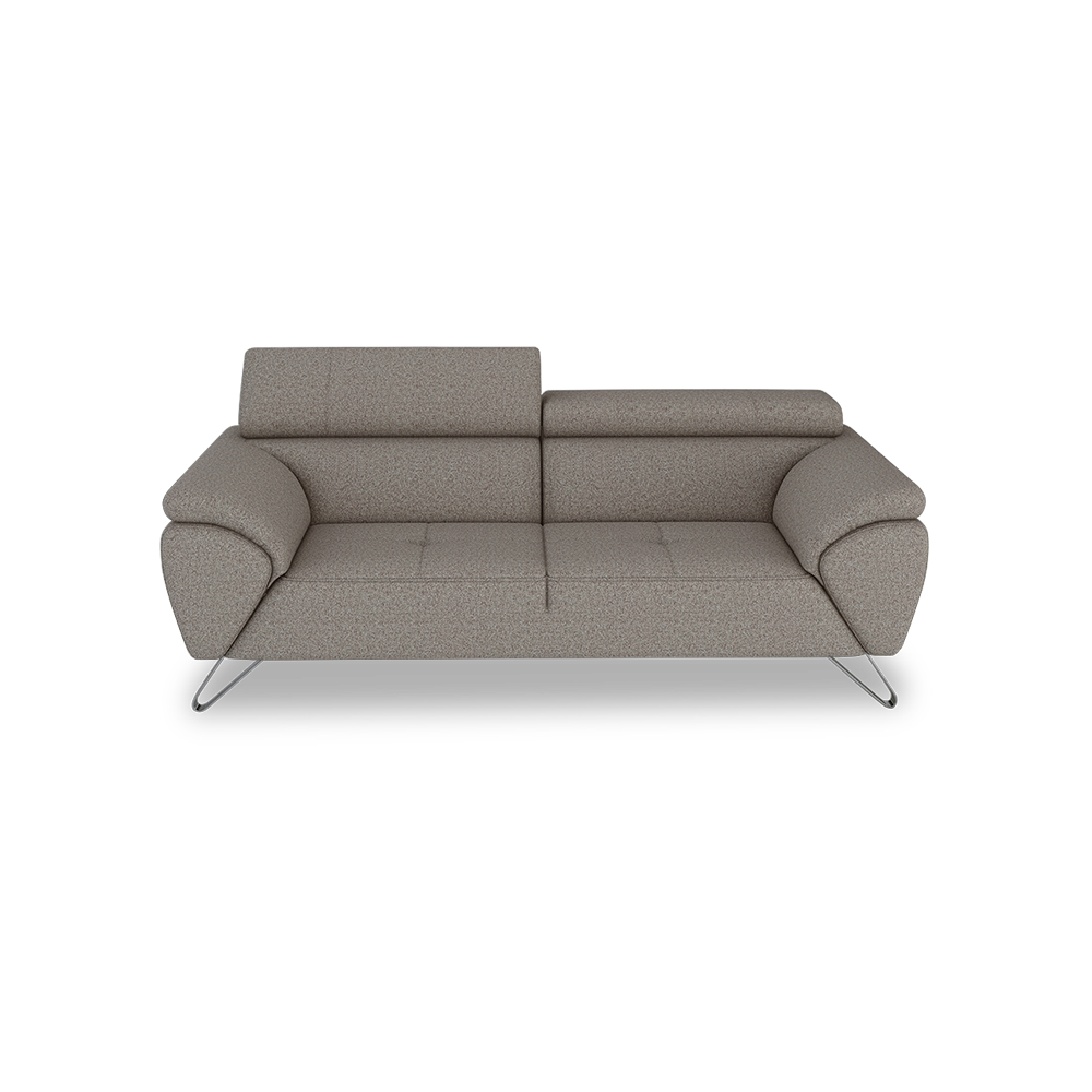 VICTOR - Adjustable Headrest Fabric / Leather Sofa (1 / 2 / 3-seater / L-shaped)