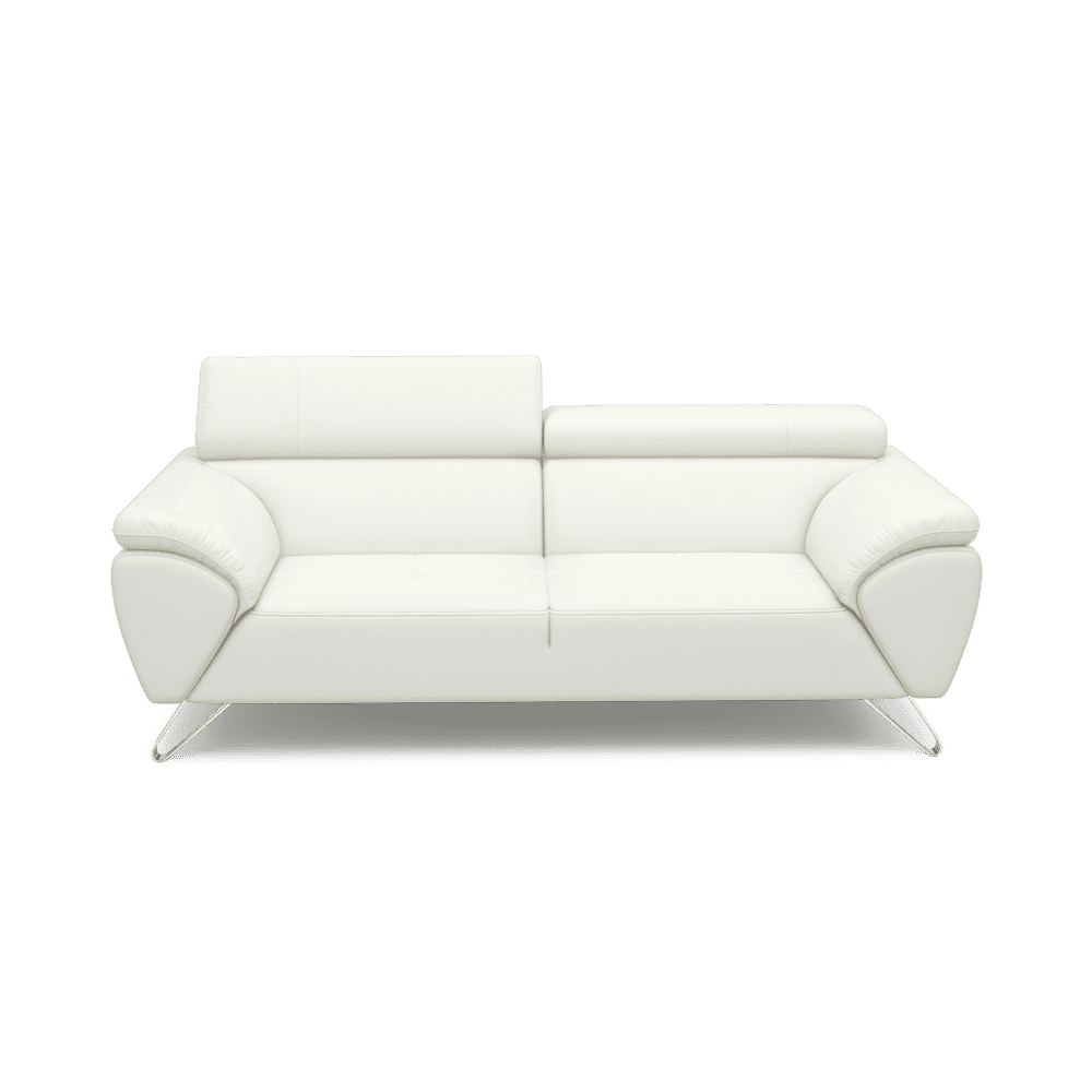 VICTOR - Adjustable Headrest Fabric / Leather Sofa (1 / 2 / 3-seater / L-shaped)