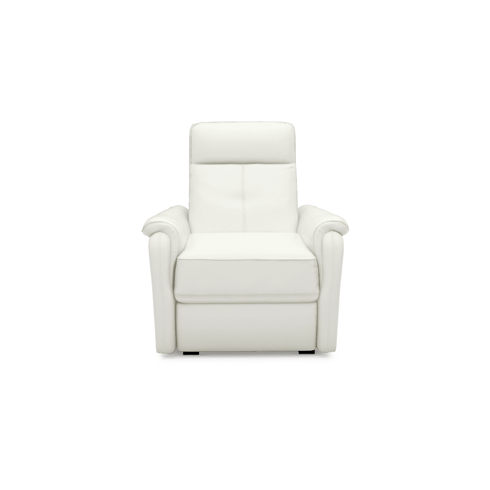 SAND - Recliner Fabric / Leather Sofa (1-seater)