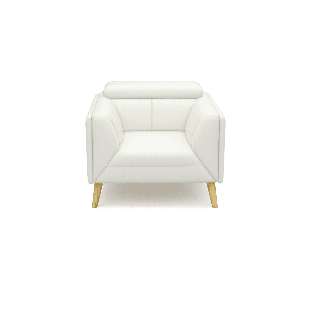 JANICE - Modular Fabric / Leather Sofa (1-seater)