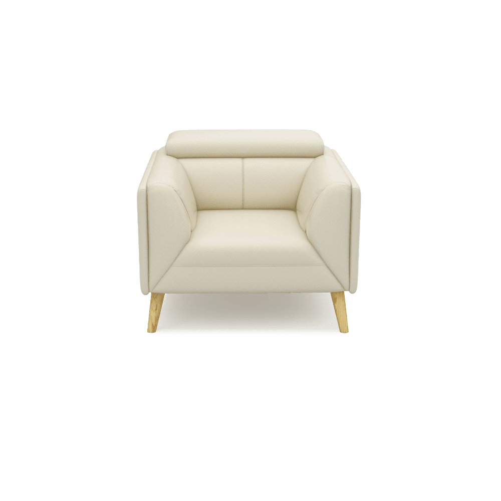 JANICE - Modular Fabric / Leather Sofa (1-seater)