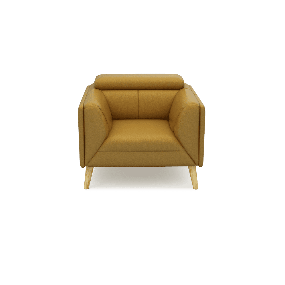 JANICE - Modular Fabric / Leather Sofa (1-seater)