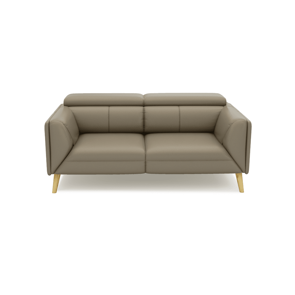 JANICE - Modular Fabric / Leather Sofa (3-seater)