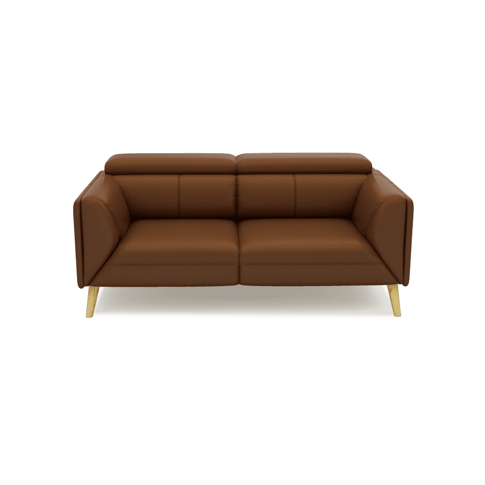 JANICE - Modular Fabric / Leather Sofa (3-seater)