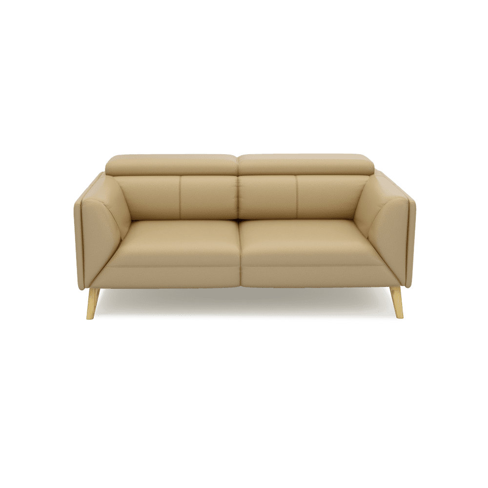 JANICE - Modular Fabric / Leather Sofa (3-seater)