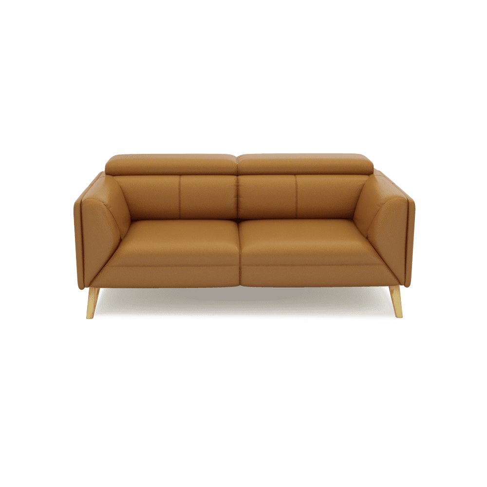 JANICE - Modular Fabric / Leather Sofa (3-seater)