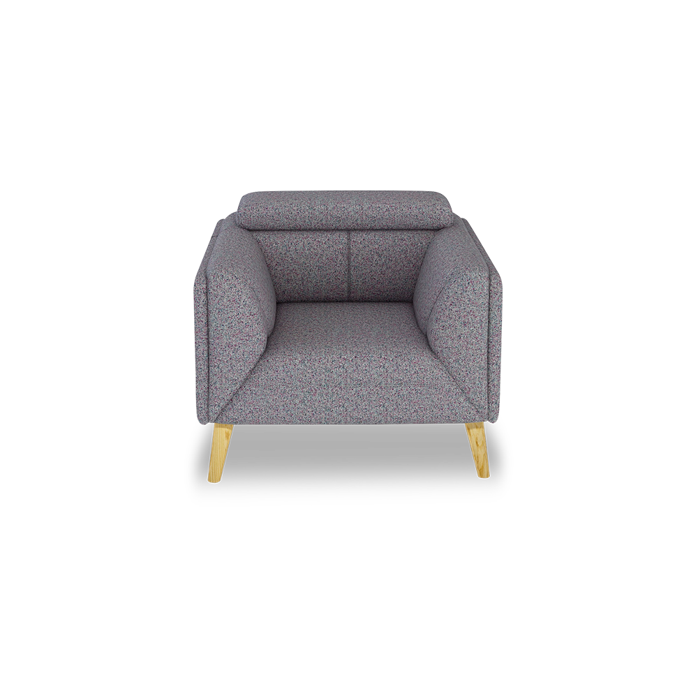 JANICE - Modular Fabric / Leather Sofa (1-seater)