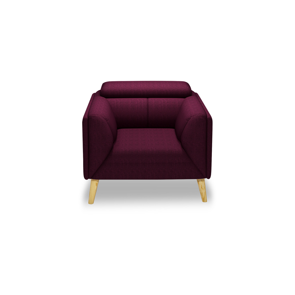 JANICE - Modular Fabric / Leather Sofa (1-seater)