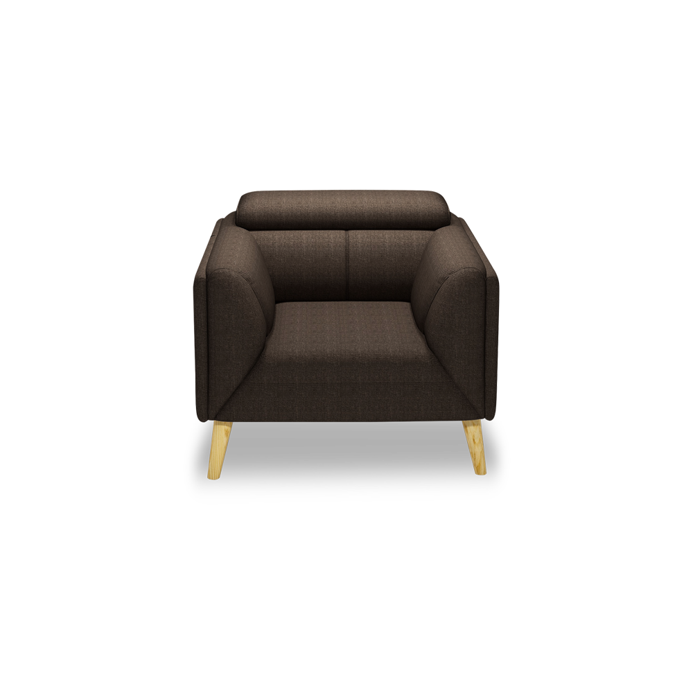 JANICE - Modular Fabric / Leather Sofa (1-seater)