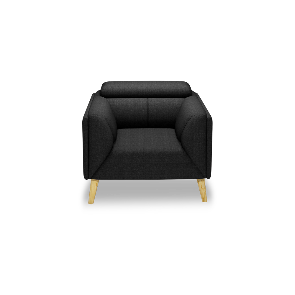 JANICE - Modular Fabric / Leather Sofa (1-seater)