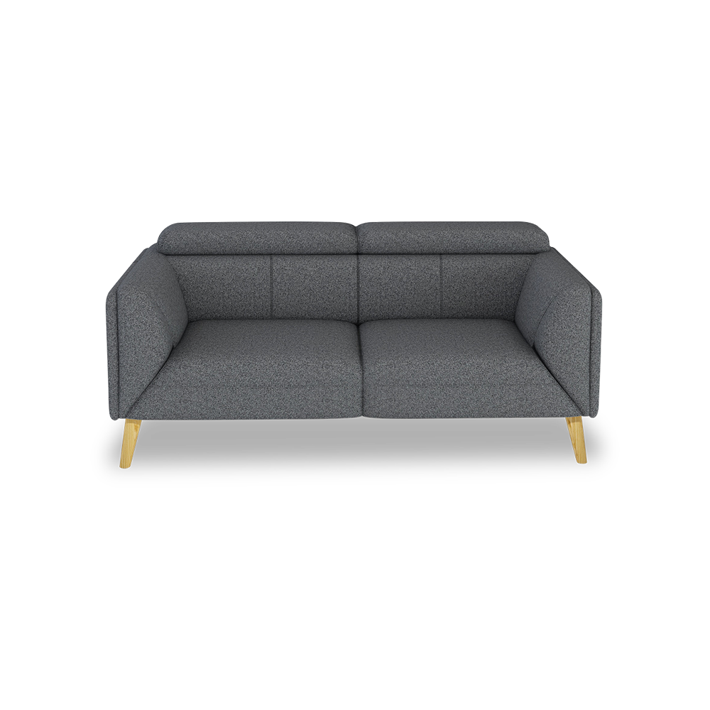 JANICE - Modular Fabric / Leather Sofa (3-seater)