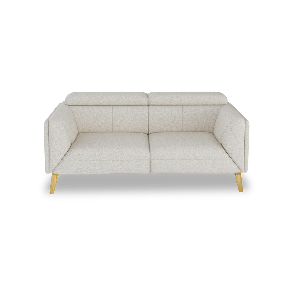JANICE - Modular Fabric / Leather Sofa (3-seater)