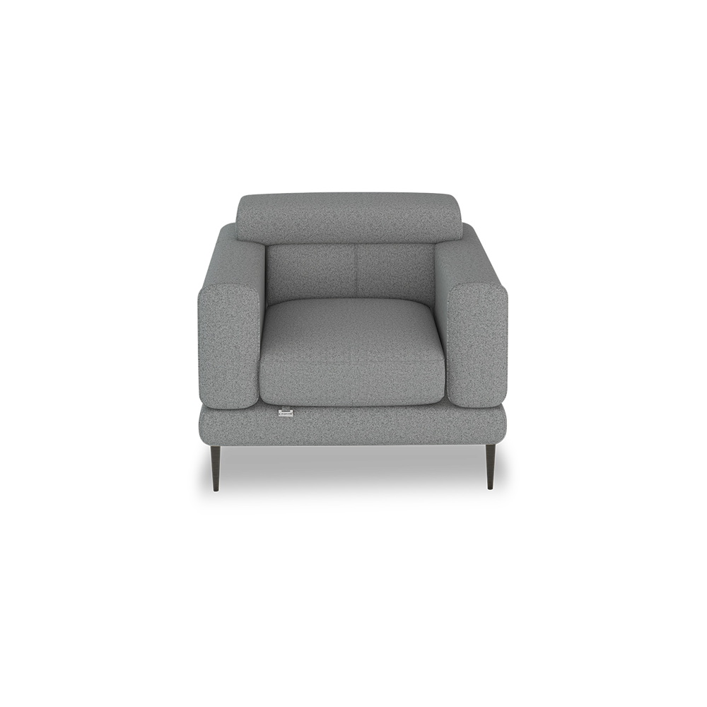 UNIQ - Pull-Out Fabric / Leather Sofa (1-seater)