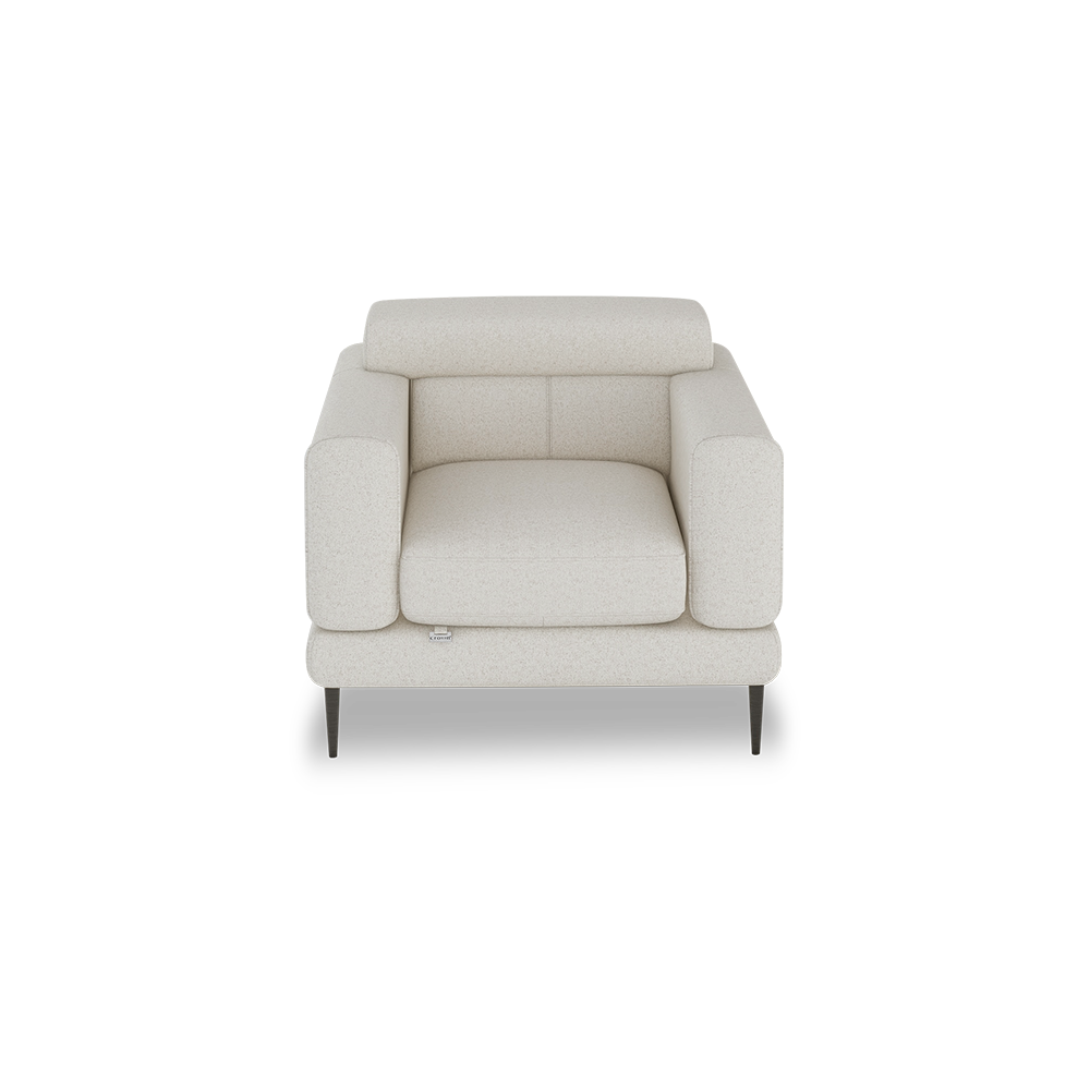 UNIQ - Pull-Out Fabric / Leather Sofa (1-seater)