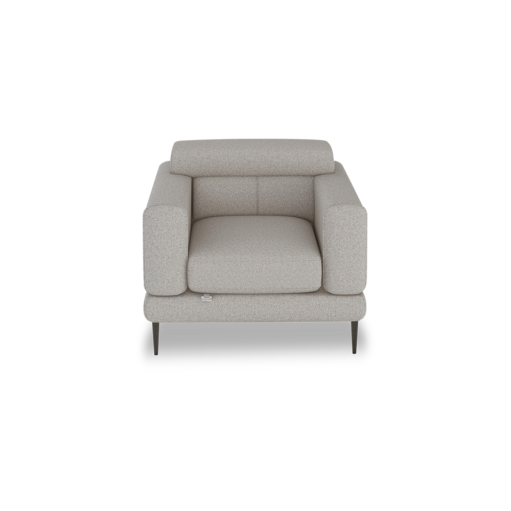 UNIQ - Pull-Out Fabric / Leather Sofa (1-seater)