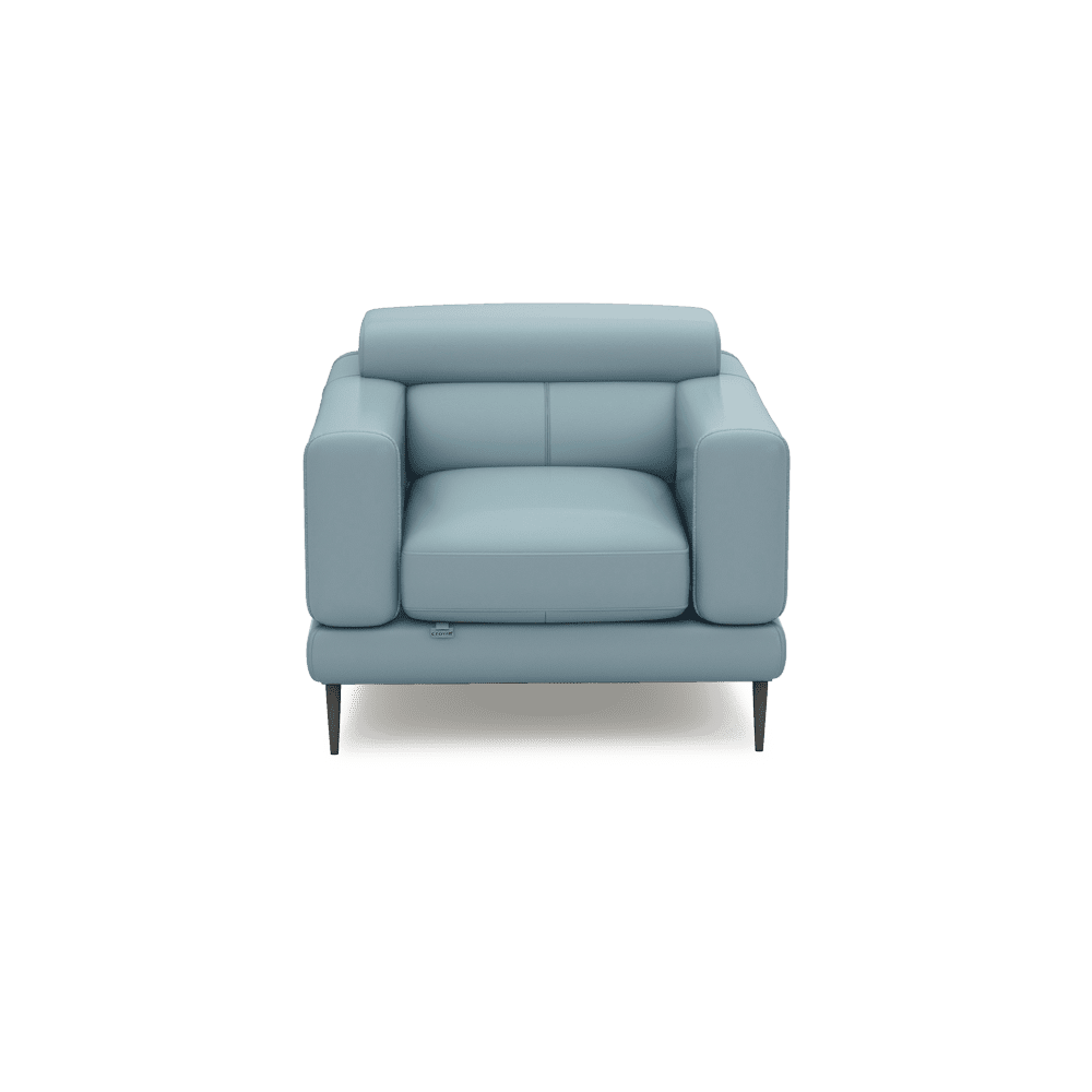 UNIQ - Pull-Out Fabric / Leather Sofa (1-seater)