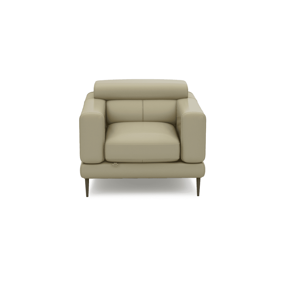 UNIQ - Pull-Out Fabric / Leather Sofa (1-seater)