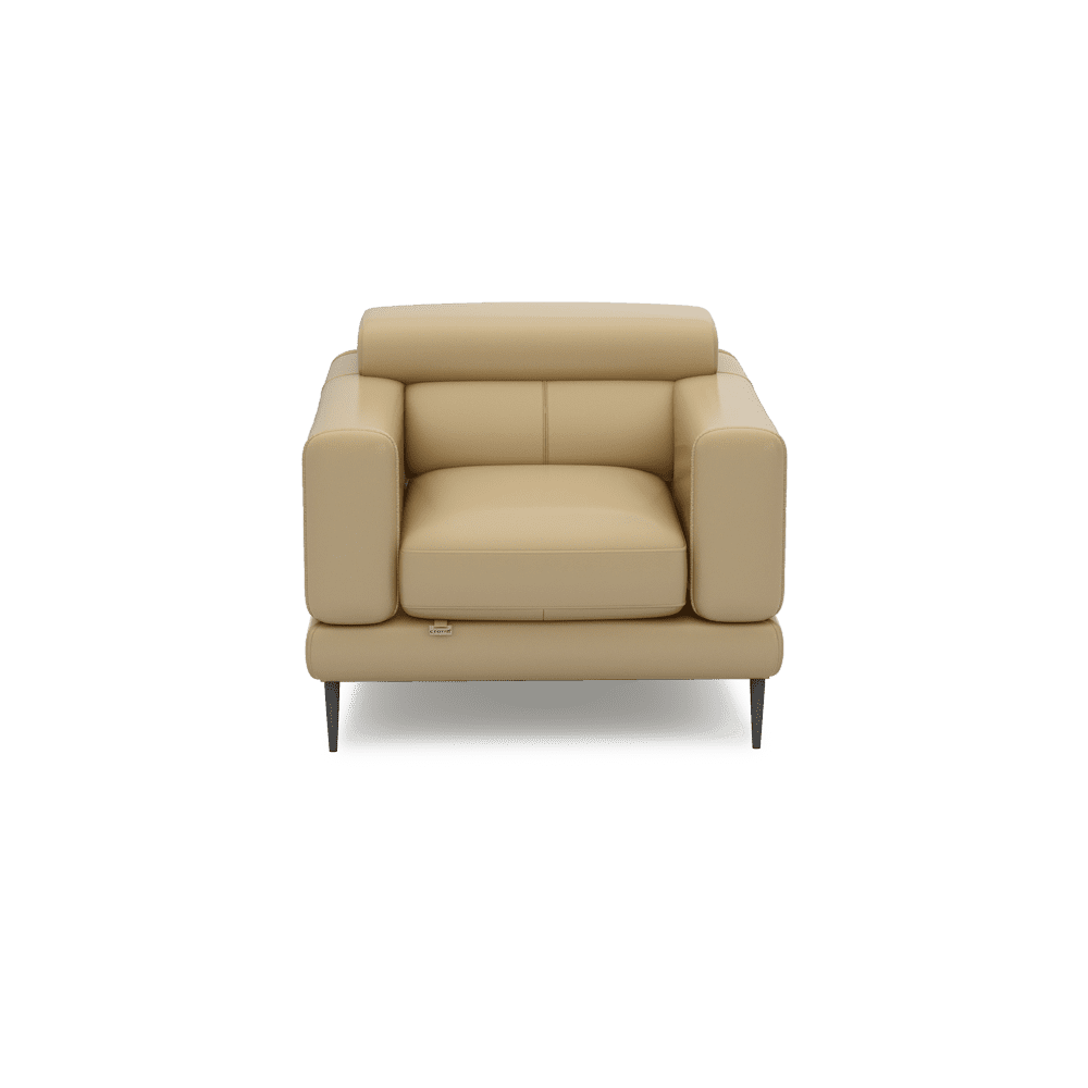 UNIQ - Pull-Out Fabric / Leather Sofa (1-seater)