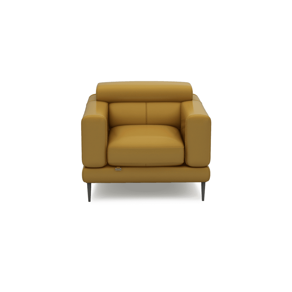 UNIQ - Pull-Out Fabric / Leather Sofa (1-seater)