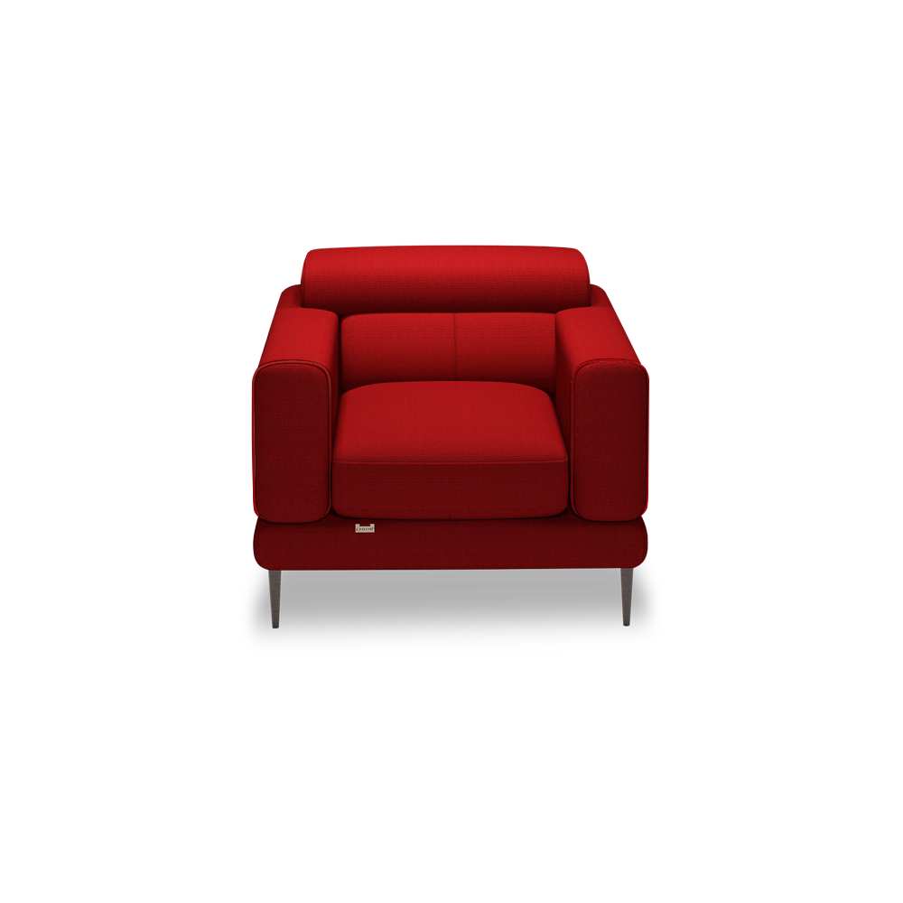 UNIQ - Pull-Out Fabric / Leather Sofa (1-seater)