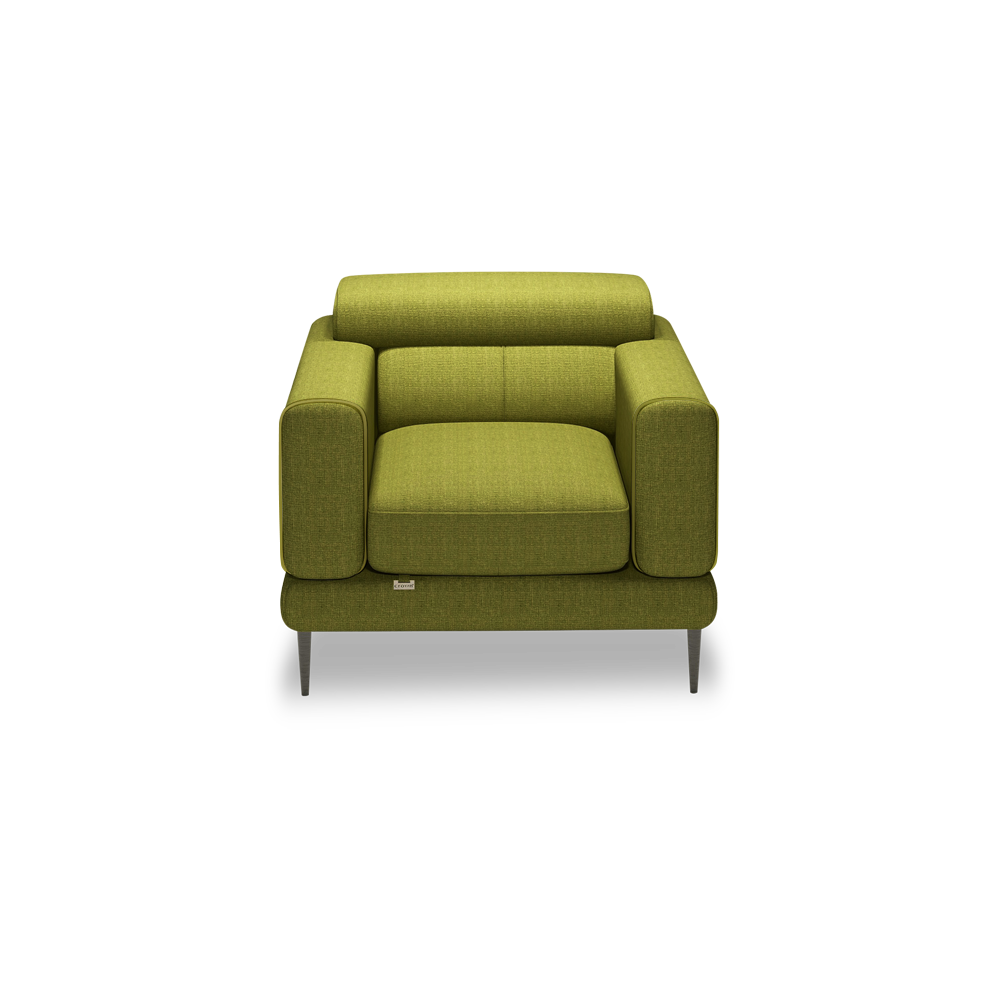 UNIQ - Pull-Out Fabric / Leather Sofa (1-seater)