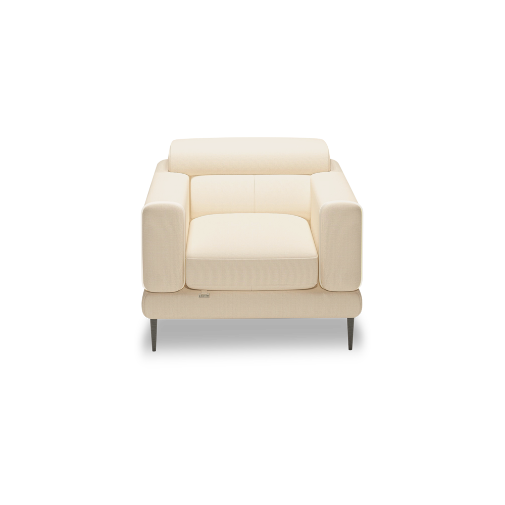 UNIQ - Pull-Out Fabric / Leather Sofa (1-seater)