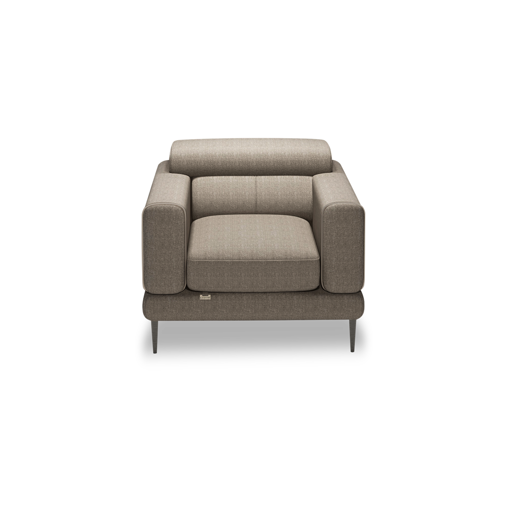 UNIQ - Pull-Out Fabric / Leather Sofa (1-seater)