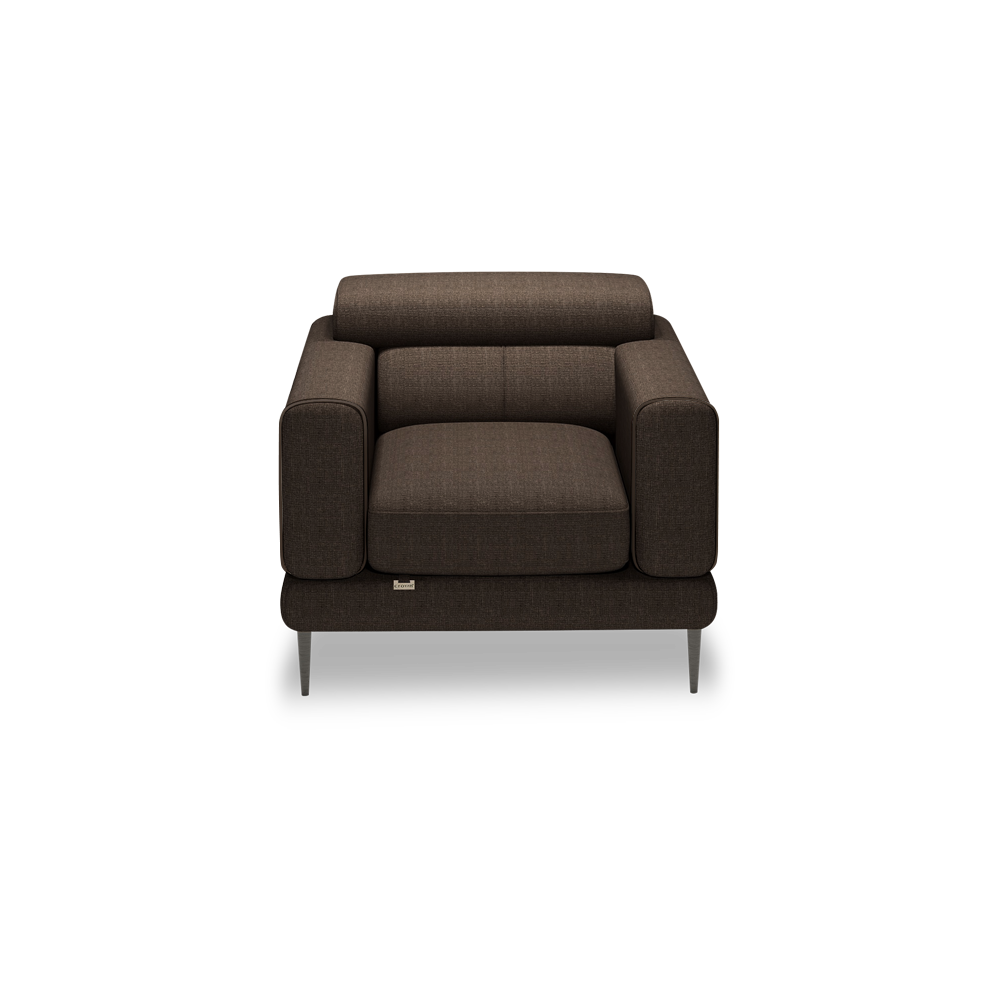UNIQ - Pull-Out Fabric / Leather Sofa (1-seater)