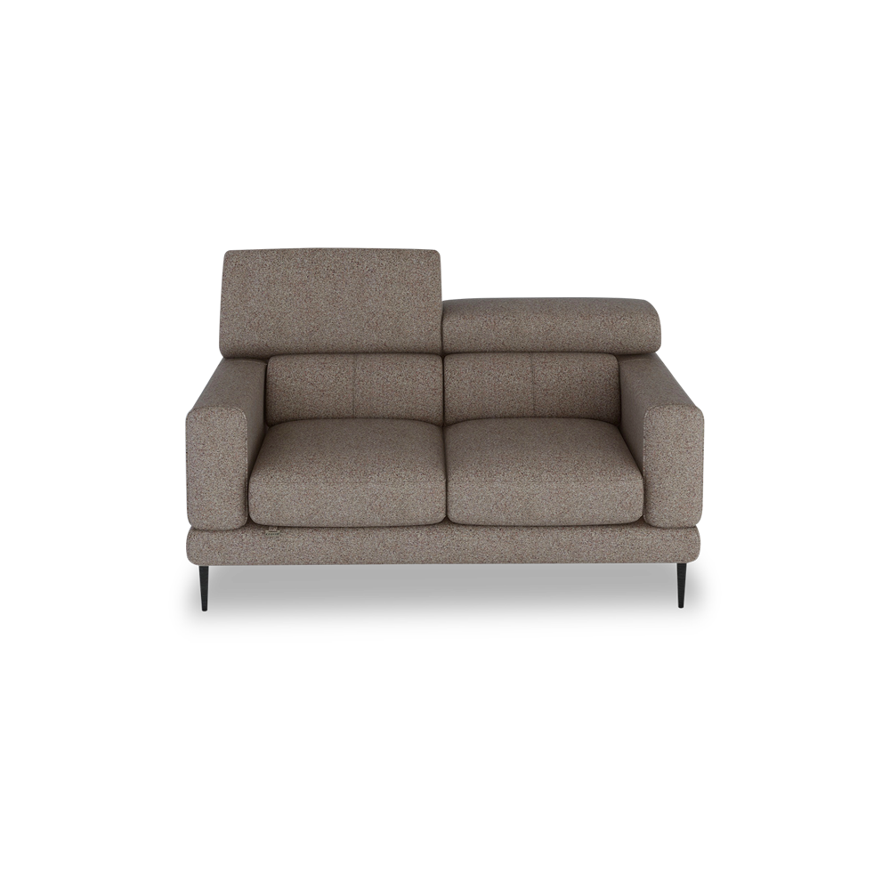 UNIQ - Pull-Out Fabric / Leather Sofa (2-seater)