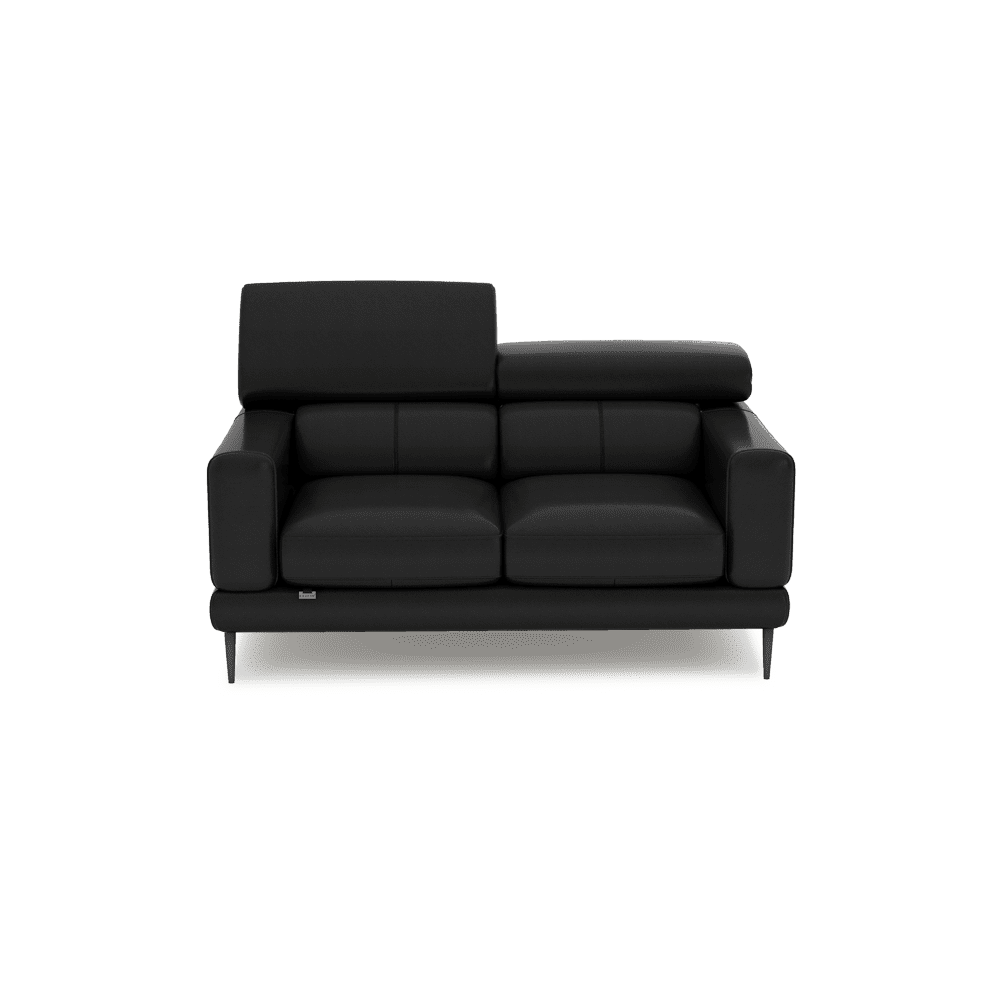 UNIQ - Pull-Out Fabric / Leather Sofa (2-seater)