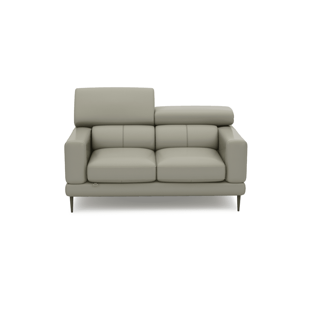 UNIQ - Pull-Out Fabric / Leather Sofa (2-seater)