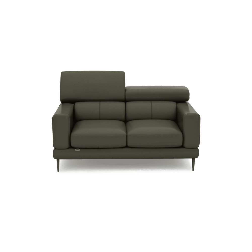 UNIQ - Pull-Out Fabric / Leather Sofa (2-seater)