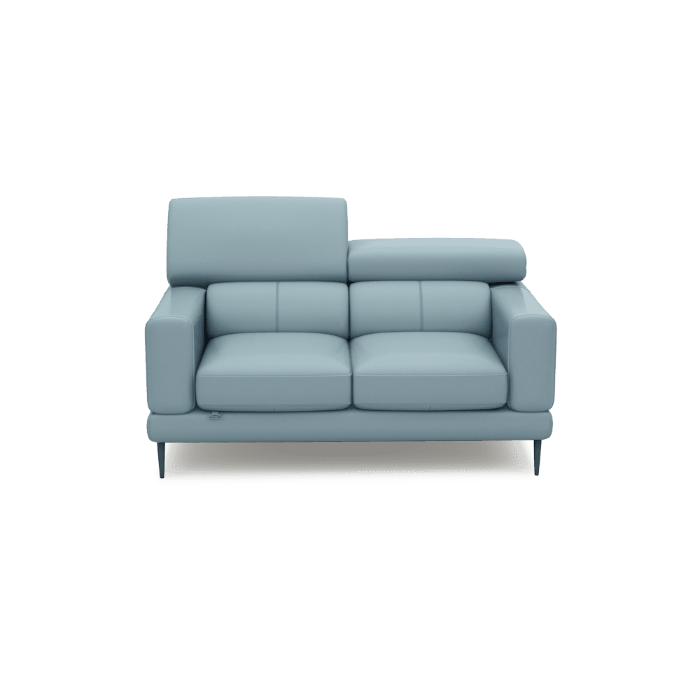 UNIQ - Pull-Out Fabric / Leather Sofa (2-seater)