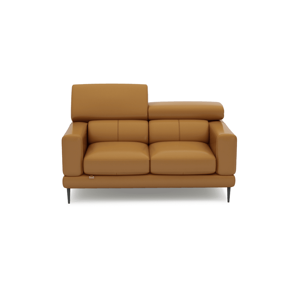 UNIQ - Pull-Out Fabric / Leather Sofa (2-seater)