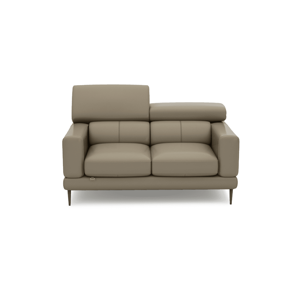 UNIQ - Pull-Out Fabric / Leather Sofa (2-seater)