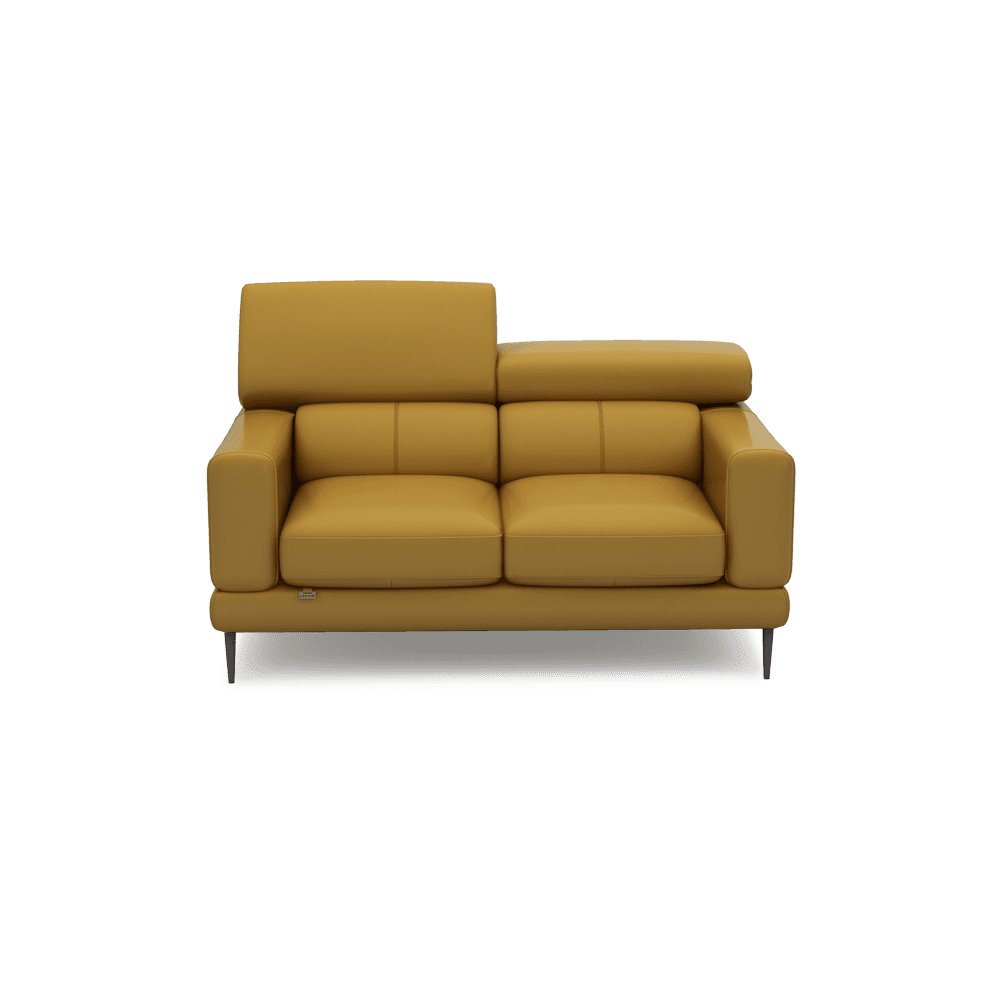 UNIQ - Pull-Out Fabric / Leather Sofa (2-seater)