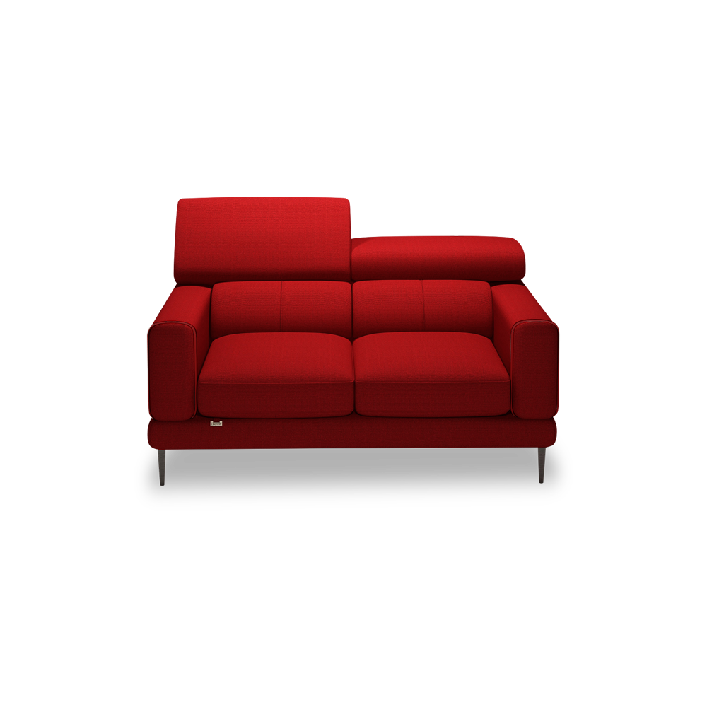 UNIQ - Pull-Out Fabric / Leather Sofa (2-seater)