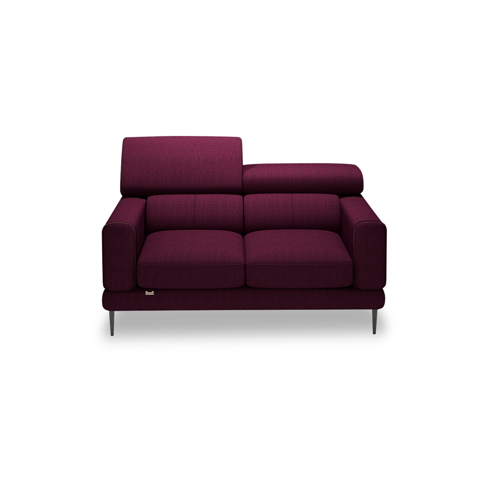 UNIQ - Pull-Out Fabric / Leather Sofa (2-seater)