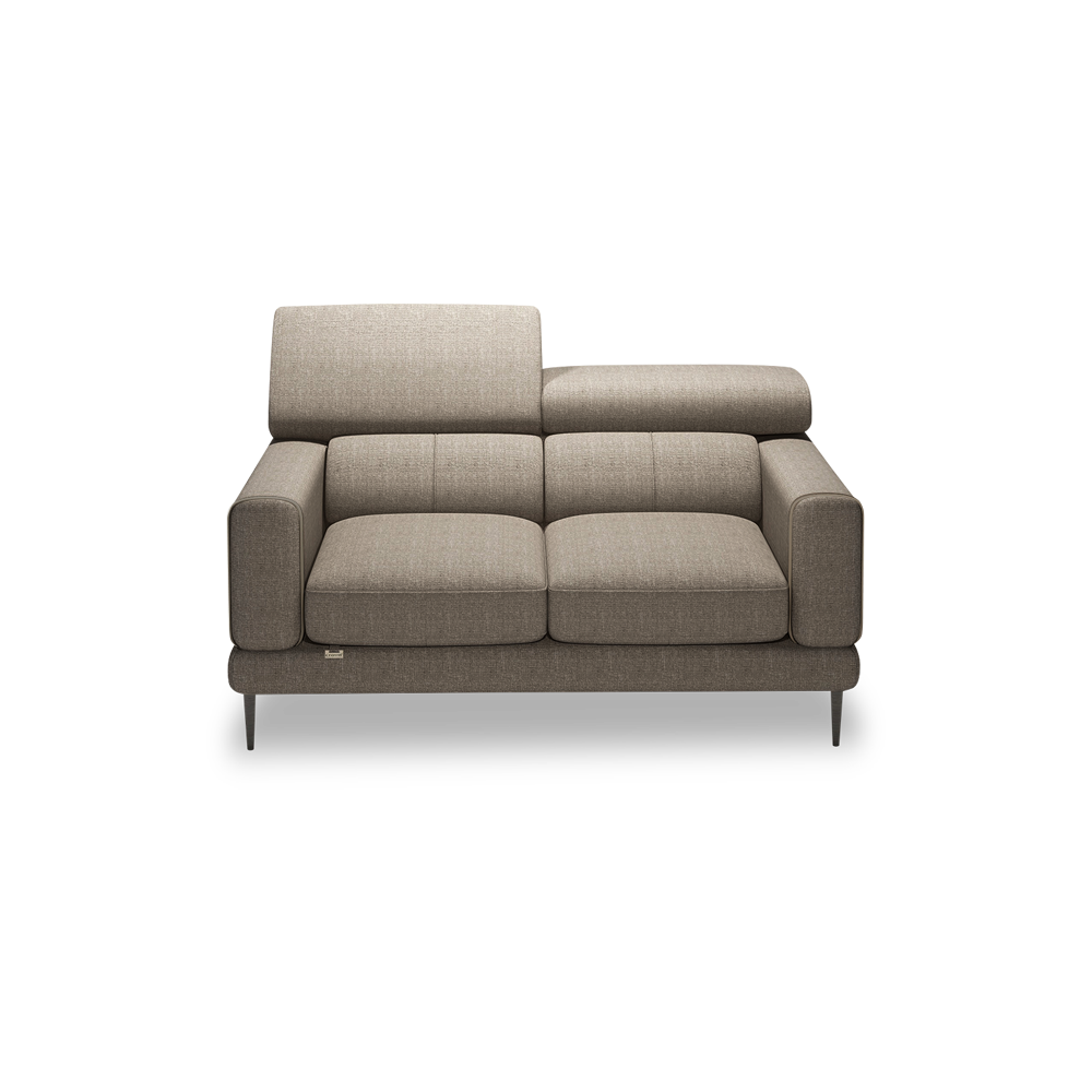 UNIQ - Pull-Out Fabric / Leather Sofa (2-seater)